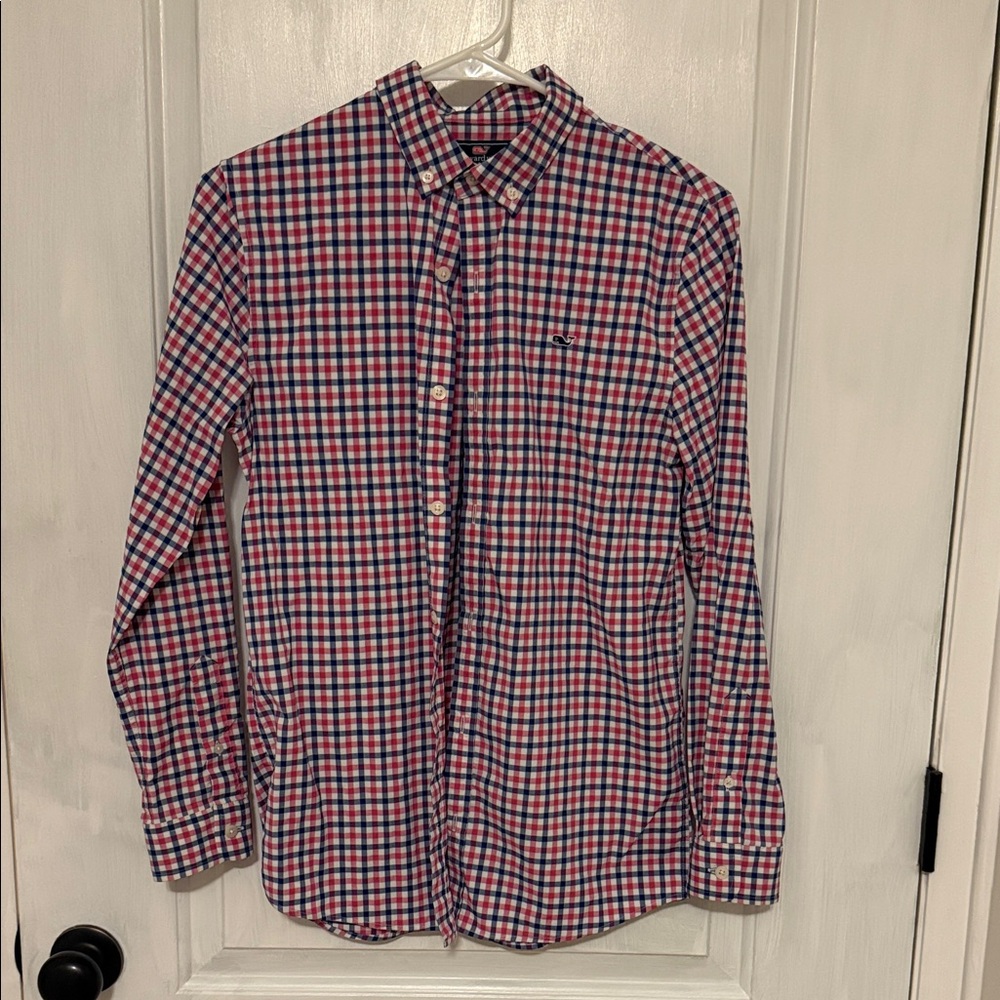 Vineyard Vines Boys Plaid Performance Button-Down Shirt